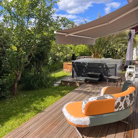 Maison Grande Terrasse, Jacuzzi, Jardin Au Calme * 圣皮索内维尔